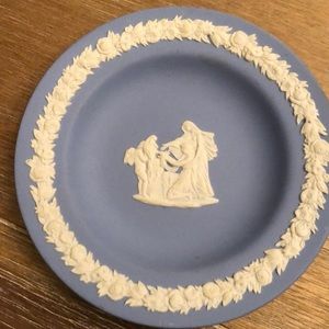 Wedgwood blue collectible plate